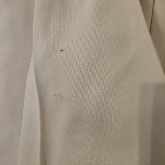 Alexander McQueen Made In Italy Virgin Wool Ivory Mini Dress Size 46 (XL) - Picture 9 of 13